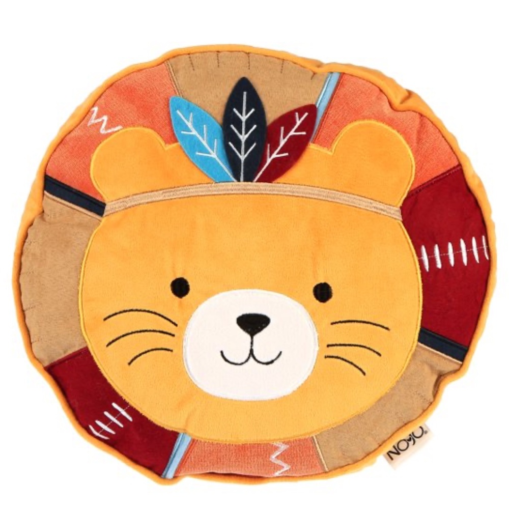 NoJo Aztec Forest Lion Decorative Pillow